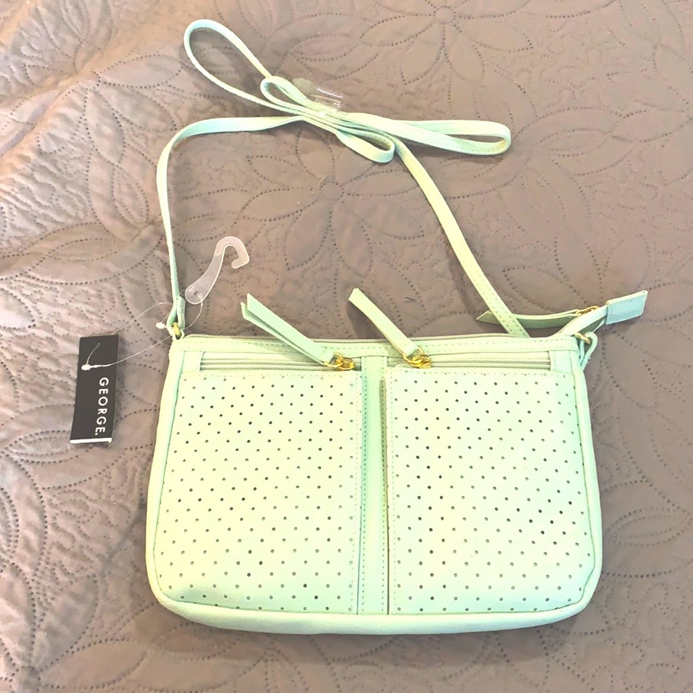 George handbag- opaline green